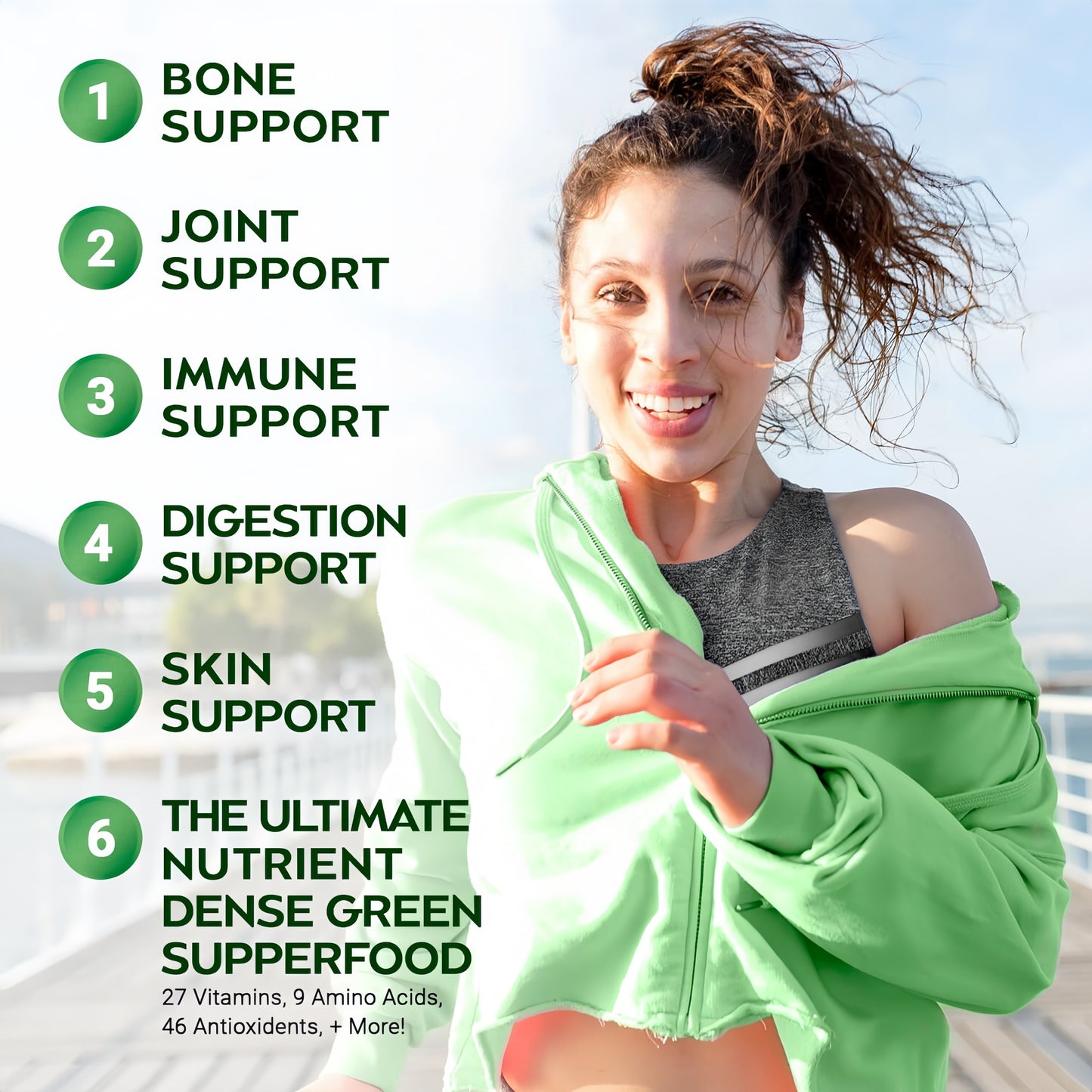 Rosabella Moringa Capsules – 800mg Pure Moringa Powder Supplement – 60 Capsules for Natural Energy, Immune System, Skin & Gut Health Support, Green Antioxidant Superfood, Essential Vitamins & Amino Acids